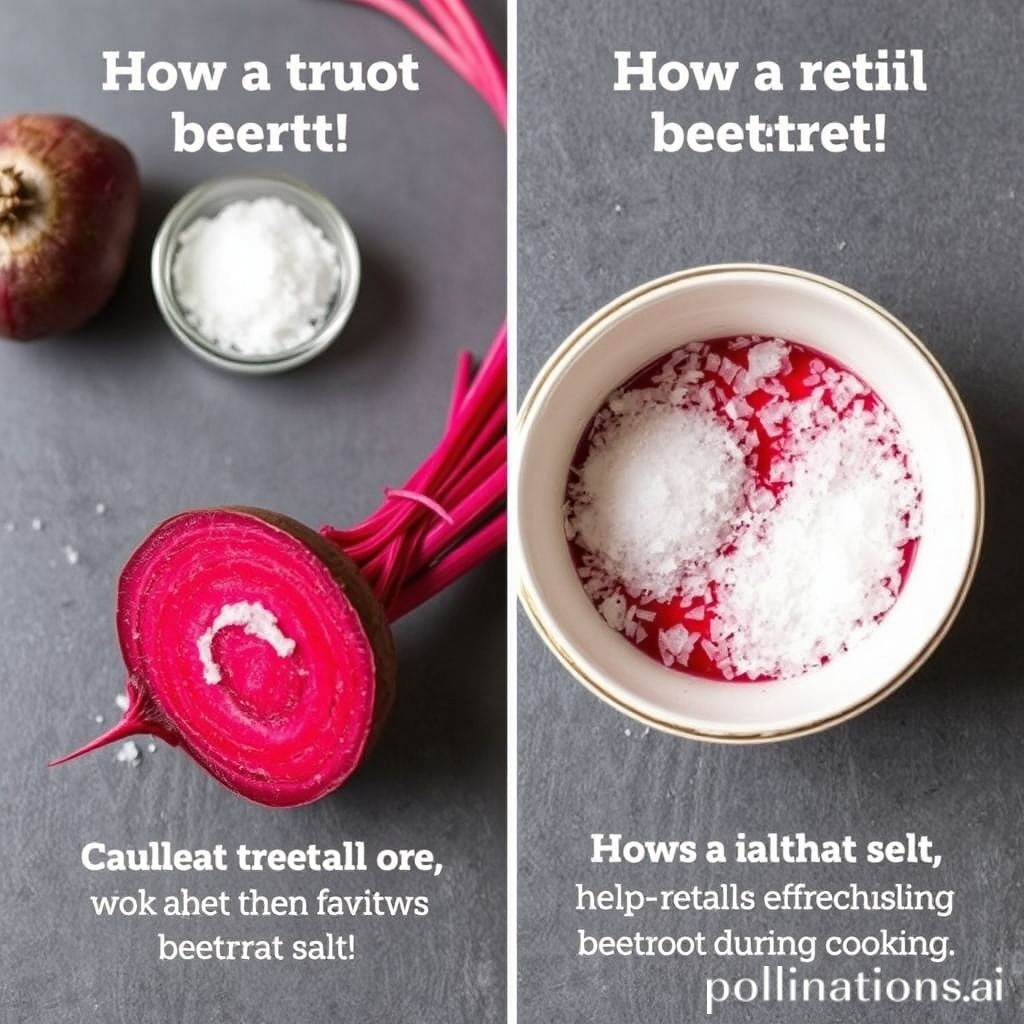 Enhancing Flavor and Color: The Benefits of Salt in Boiling Beetroot