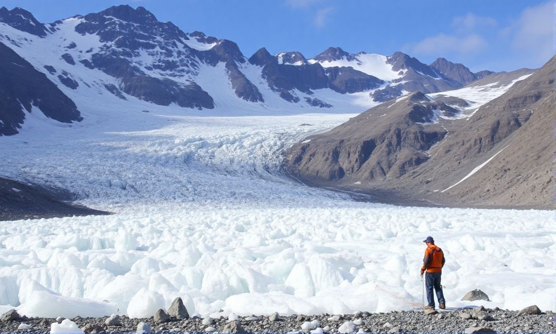 Exploring the Effects of Ground Temperature on Glacier Stability