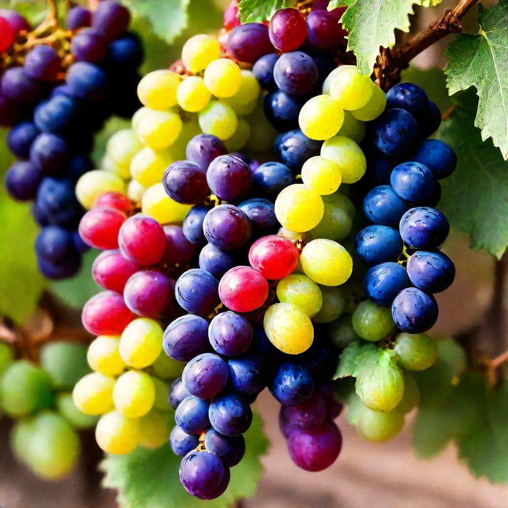 Essential Vitamins in Grapes