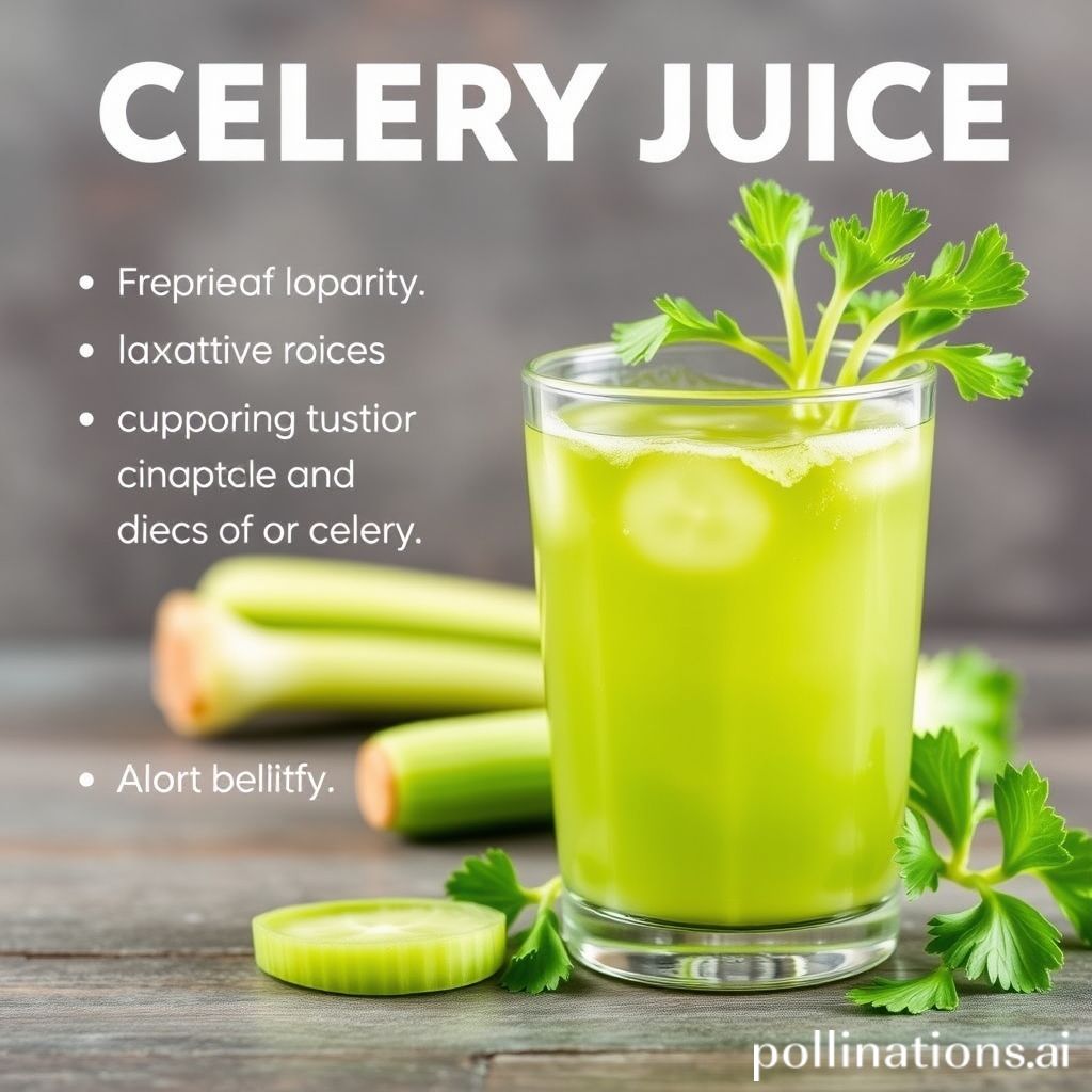 Celery Juice: A Natural Solution for Constipation Relief