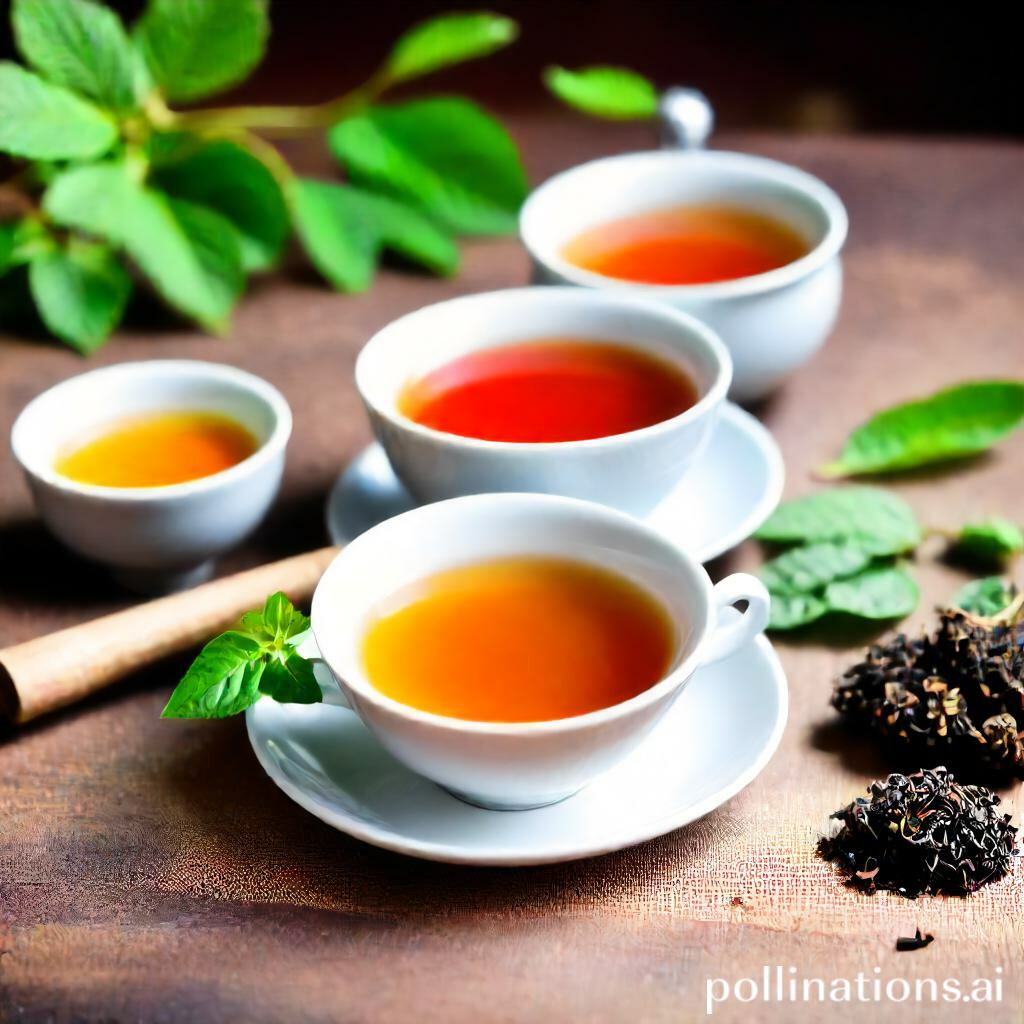Throat-soothing tea