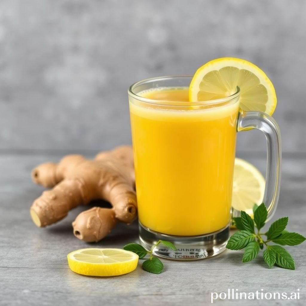 Adding ginger to enhance juicing recipes