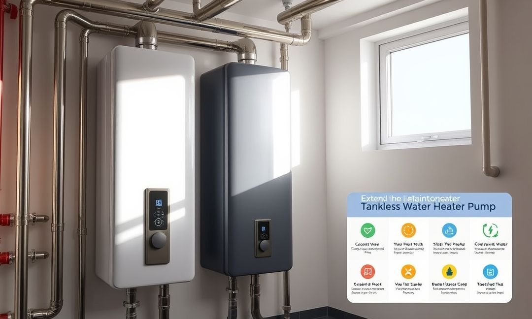 Extending the Lifespan of Your Tankless Water Heater Pump