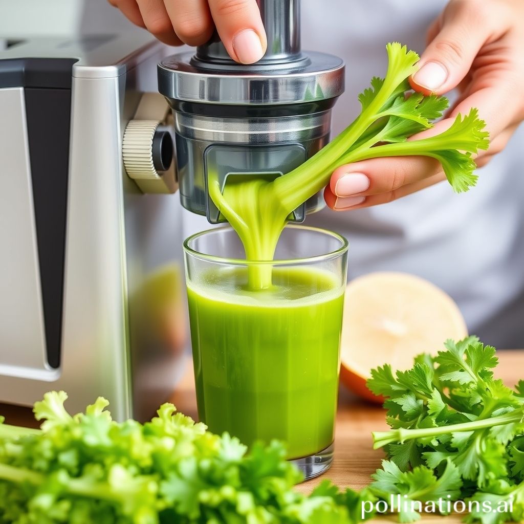 Juicing Celery: Tips for Maximum Juice Yield