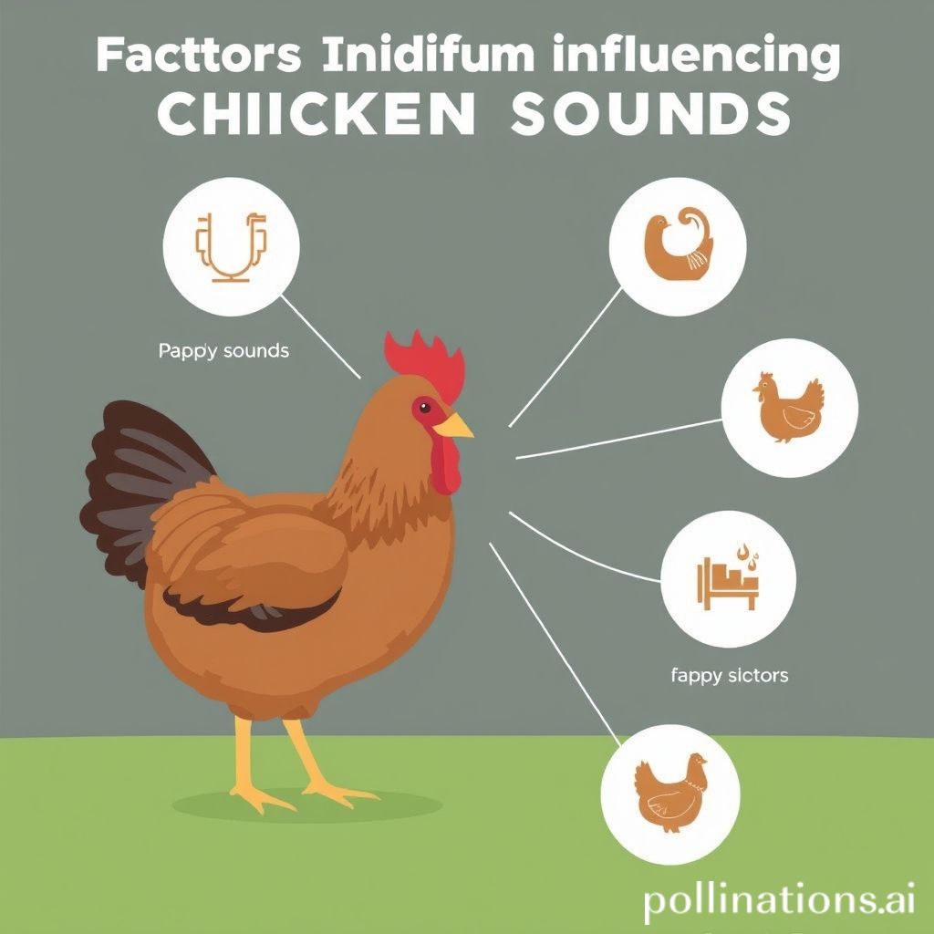 Chicken Sounds: Breed, Environment, Emotions, Interactions, Health