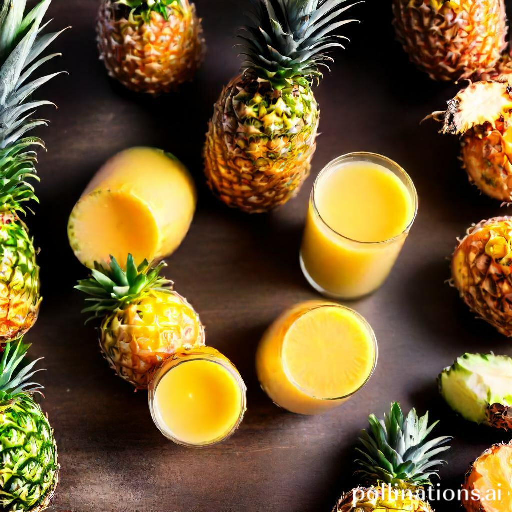 Factors affecting the impact of pineapple juice on women