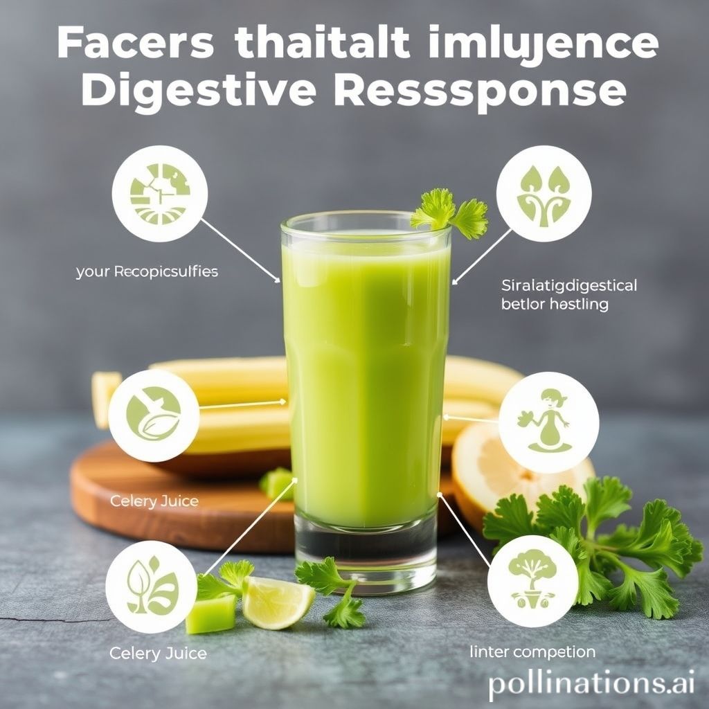 Influential Factors on Digestive Response to Celery Juice