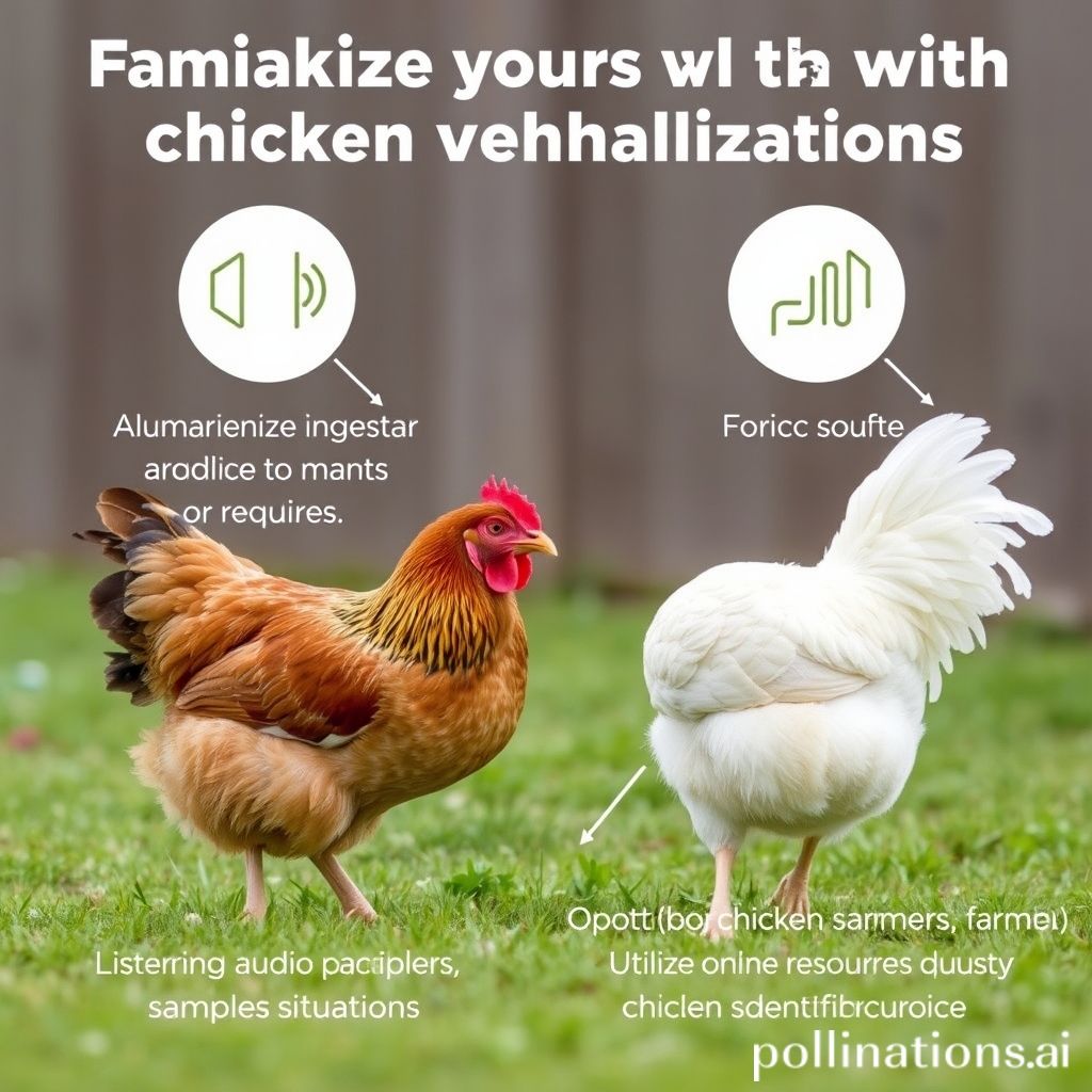 Chicken sound identification