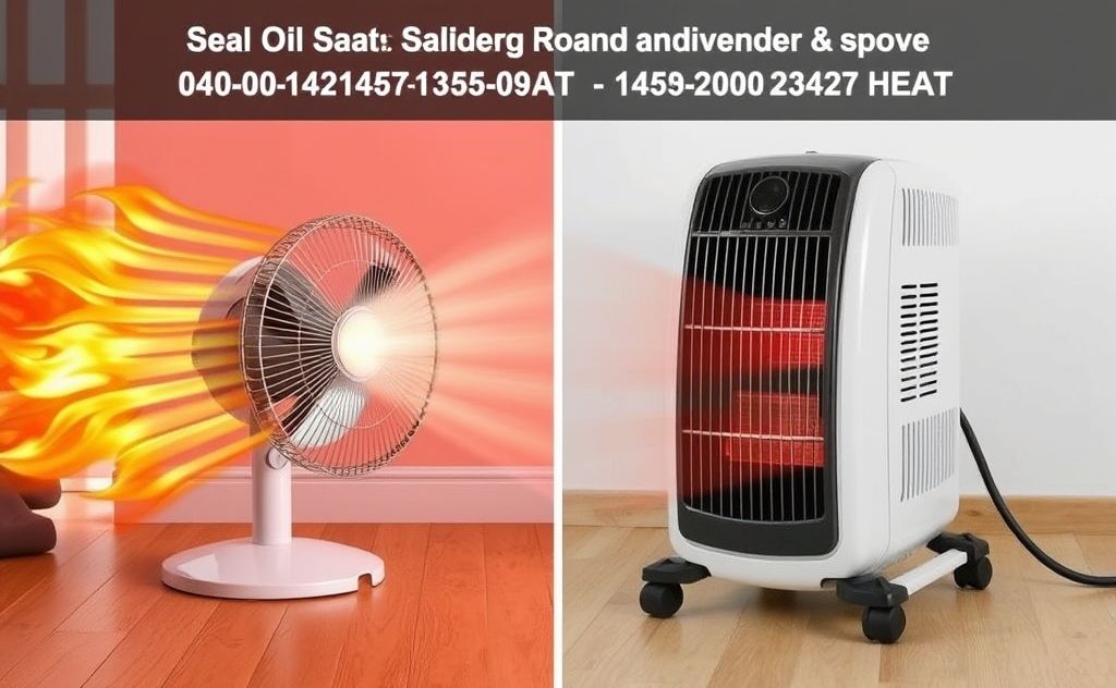 Fan heater warms space quickly, oil heater retains heat