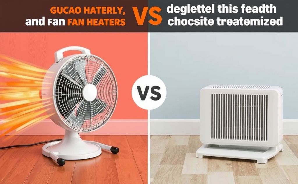 Fan heaters vs other electric heaters comparison