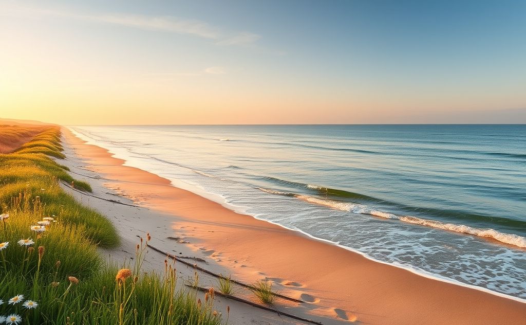Farm strand meditations with nature's harmony