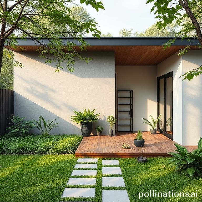 Fasad rumah minimalis Bandung warna putih natural