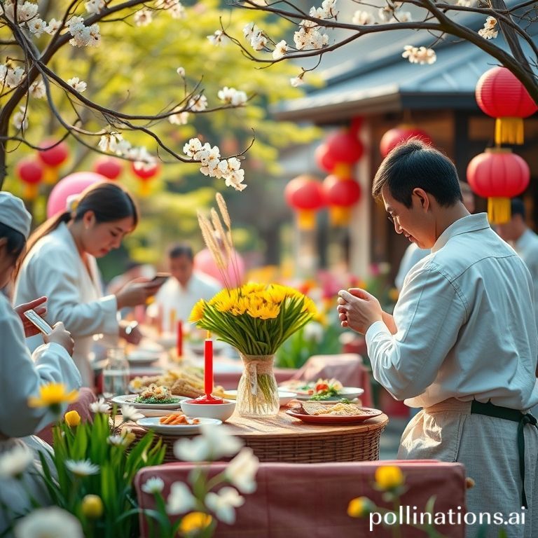 봄의 향연, 소박한 봄맞이 축제