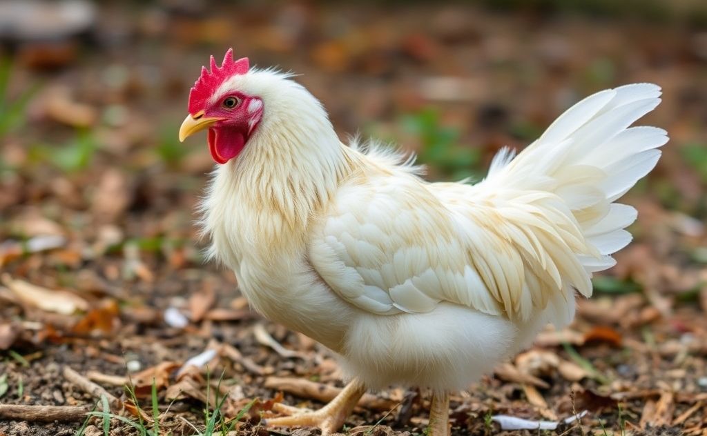 Feather pecking causes chicken feather loss