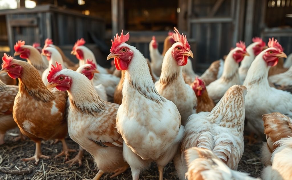 Feather pecking causes feather loss in chickens