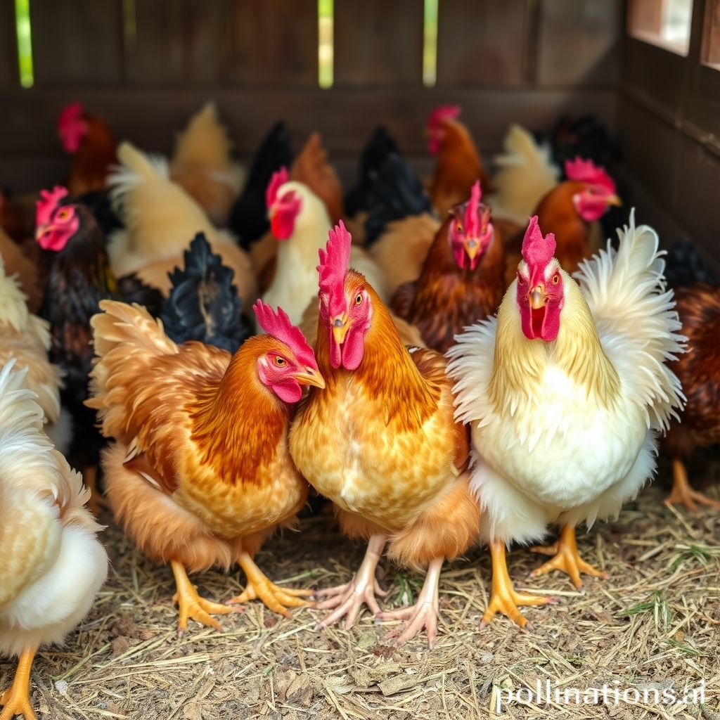 what chickens have feathers on their feet