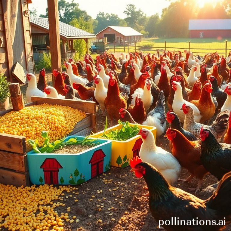 Attracting Chicken Feed