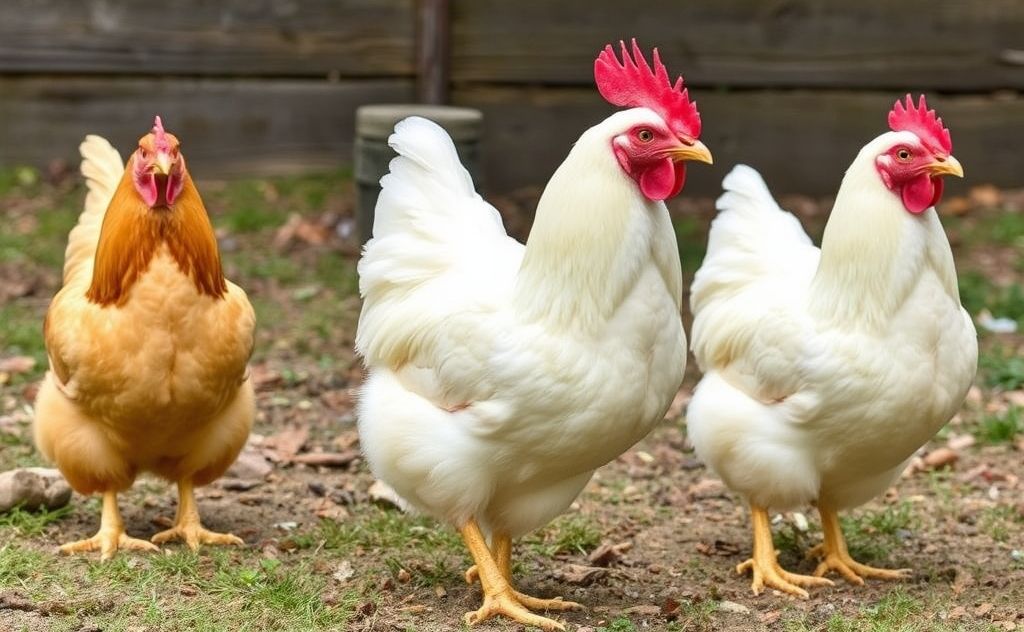 Feed options for healthy Buff Orpington chickens