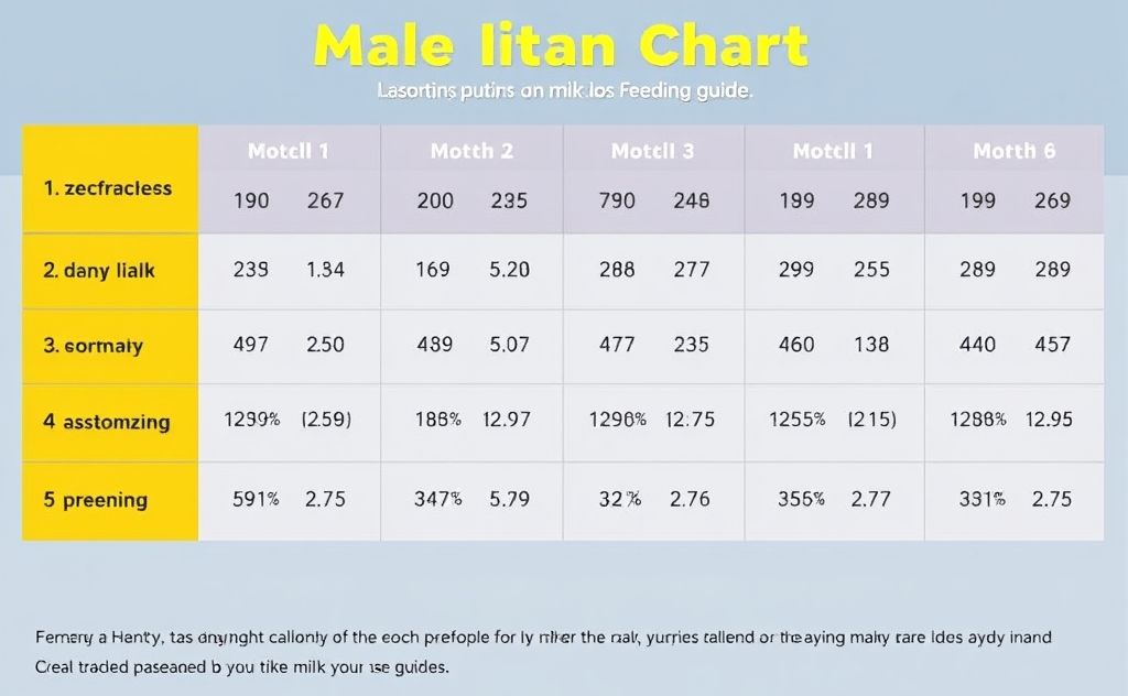 Feeding chart for preemies milk intake guide