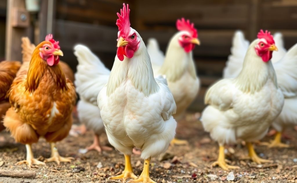 Feeding guidelines for healthy chickens