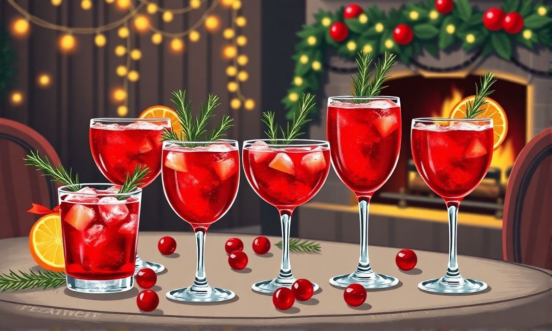 Festive cranberry cocktail recipes