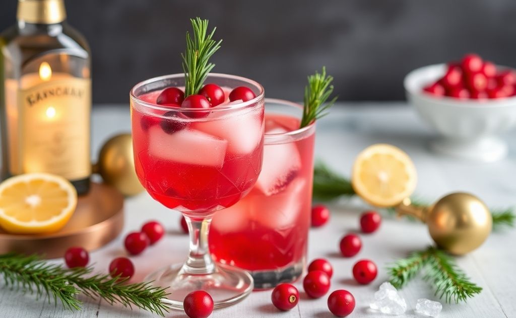 Festive cranberry cocktails for holiday cheer