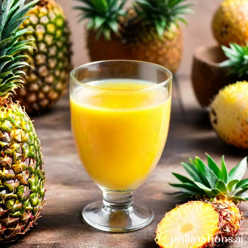 Pineapple Juice: A Natural Laxative for Digestive Health