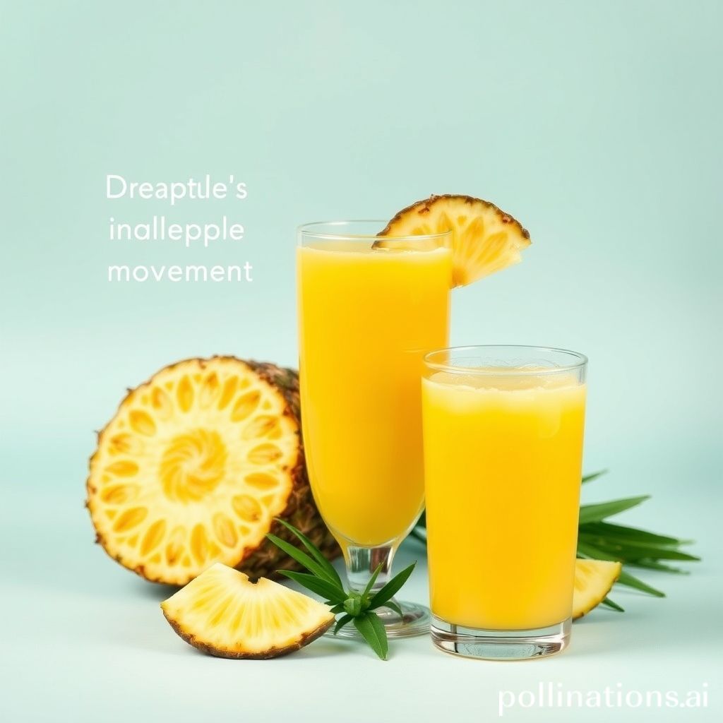 Pineapple Juice: A Natural Laxative for Digestive Health