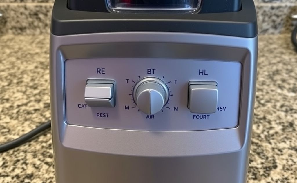 Find the Vitamix reset button location