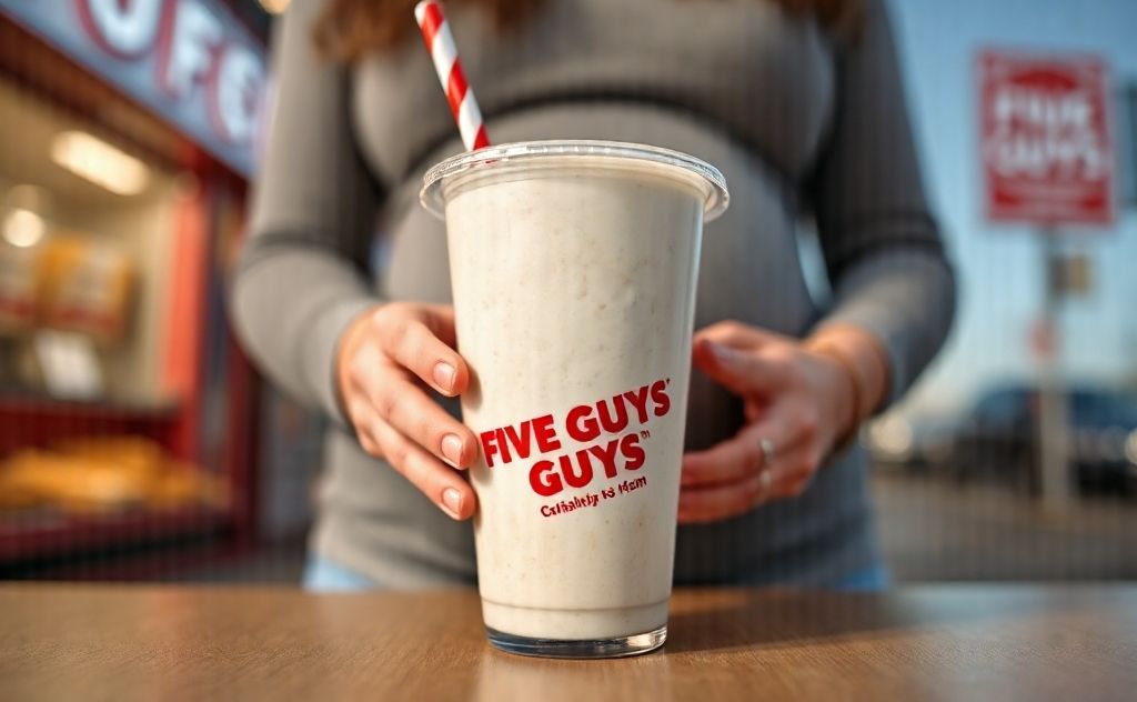 Five Guys milkshake during pregnancy safety