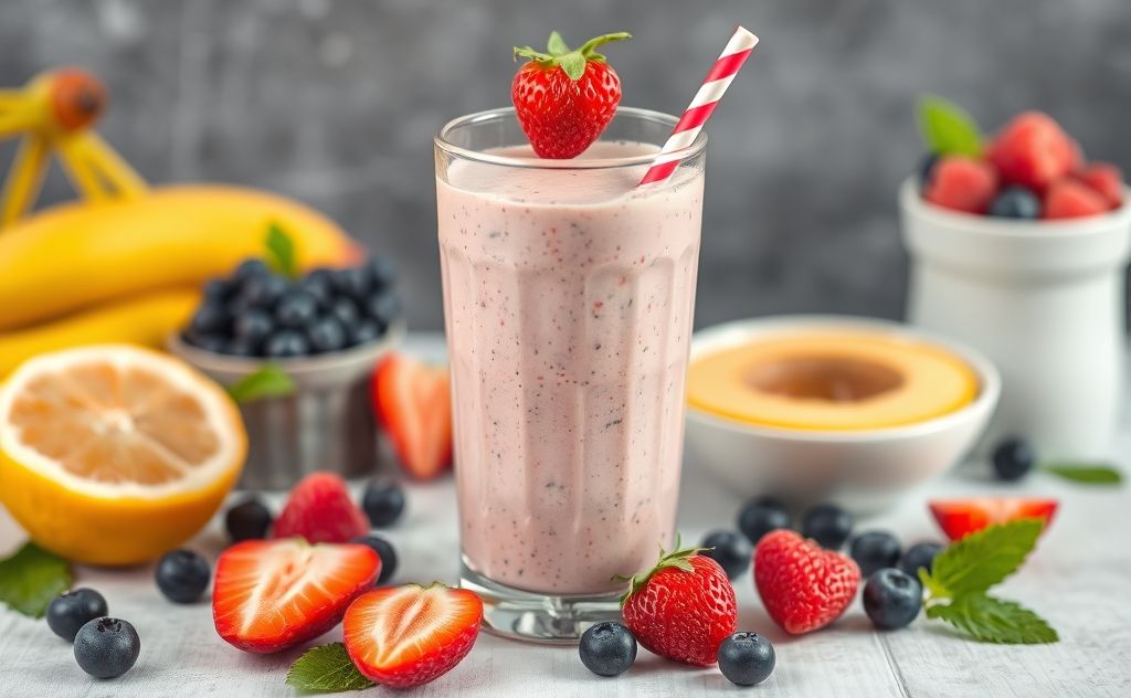 Fix bitter smoothie with sweet fruits and yogurt