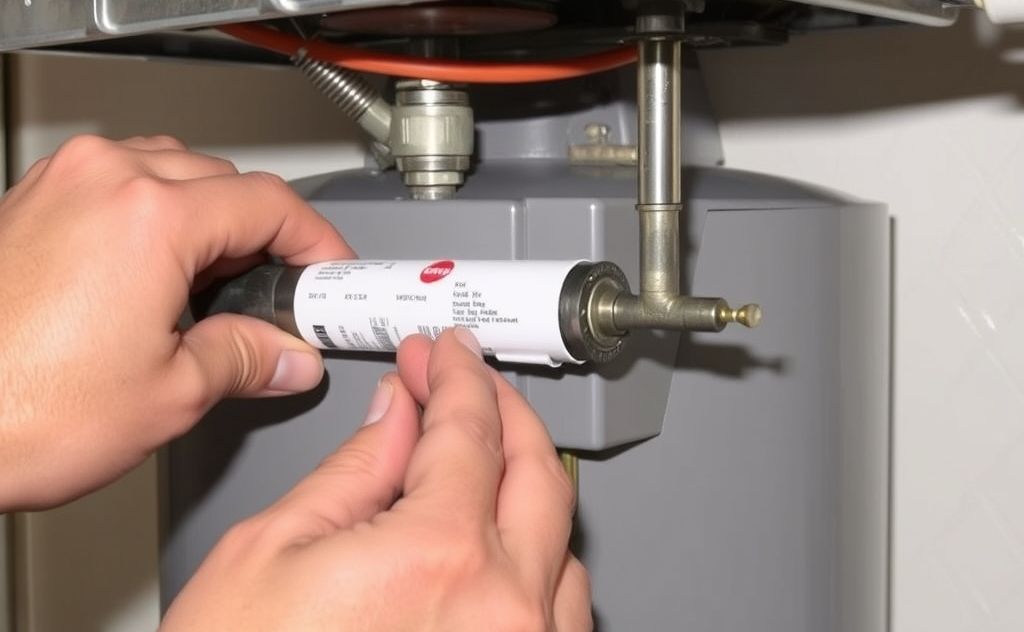 Fix leaking upper heating element Rheem Performance Plus