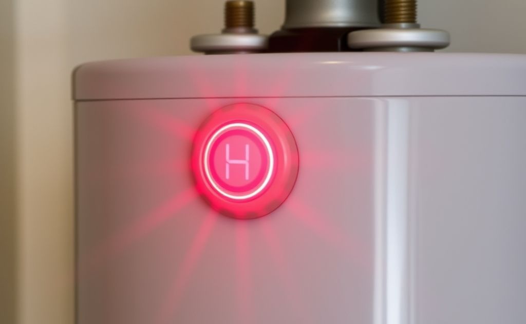 Flashing red light on gas water heater issue