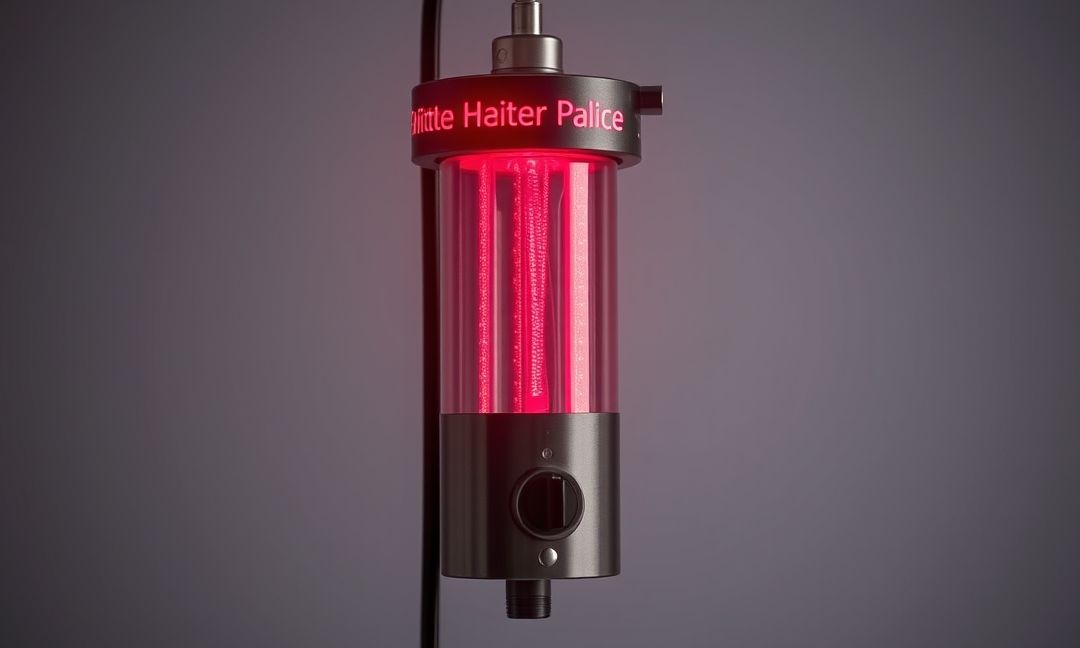 flickering red led water heater cord