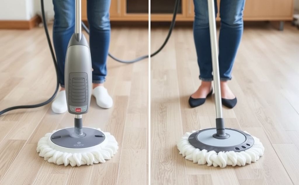 Floor cleaner use in steam mops explained.