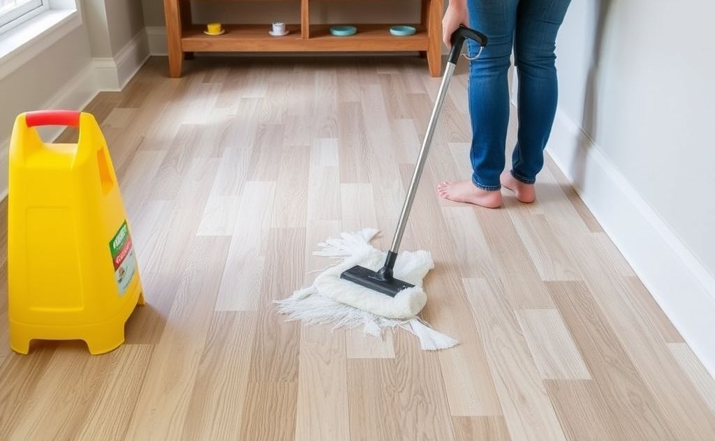 Floor cleaning tips post home renovation