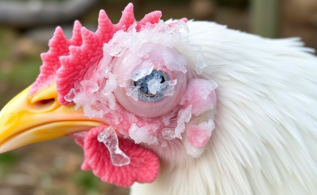 Foamy eye treatment for chickens steps guide