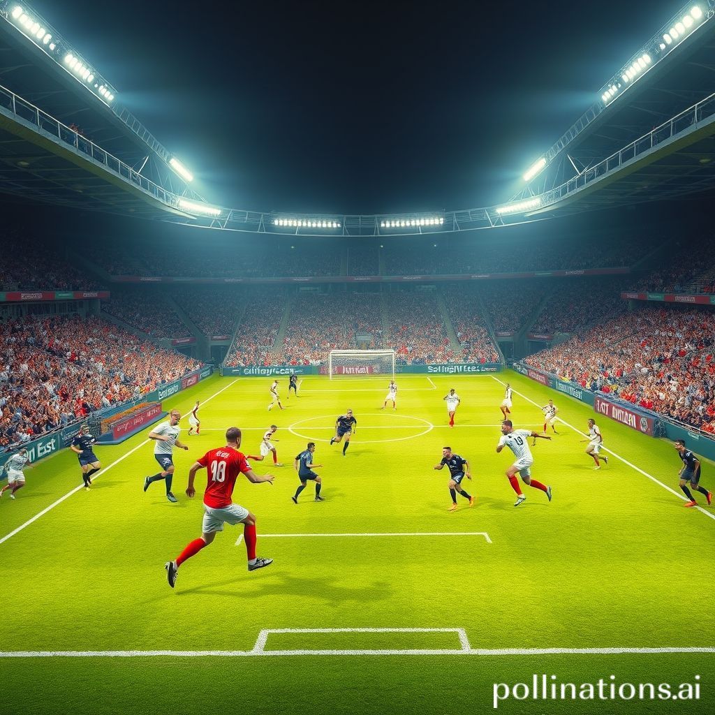 A dynamic image capturing a key moment of the match, with a Slovenian player driving forward with the ball, challenging a Swedish defender in a tense battle for possession.