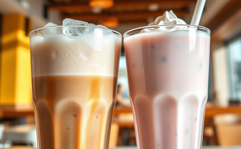 Frappe versus milkshake: taste and texture explained