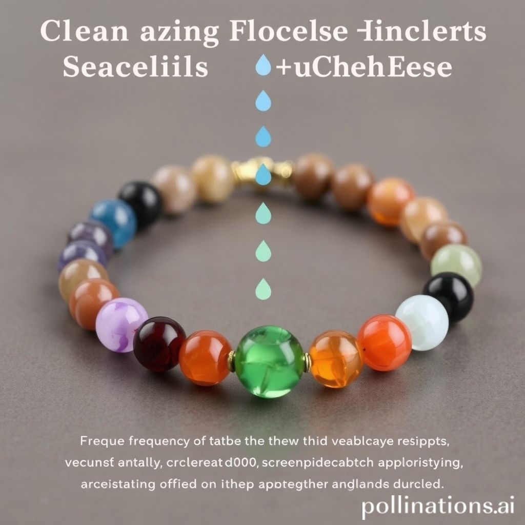 Frequency of cleansing a chakra bracelet