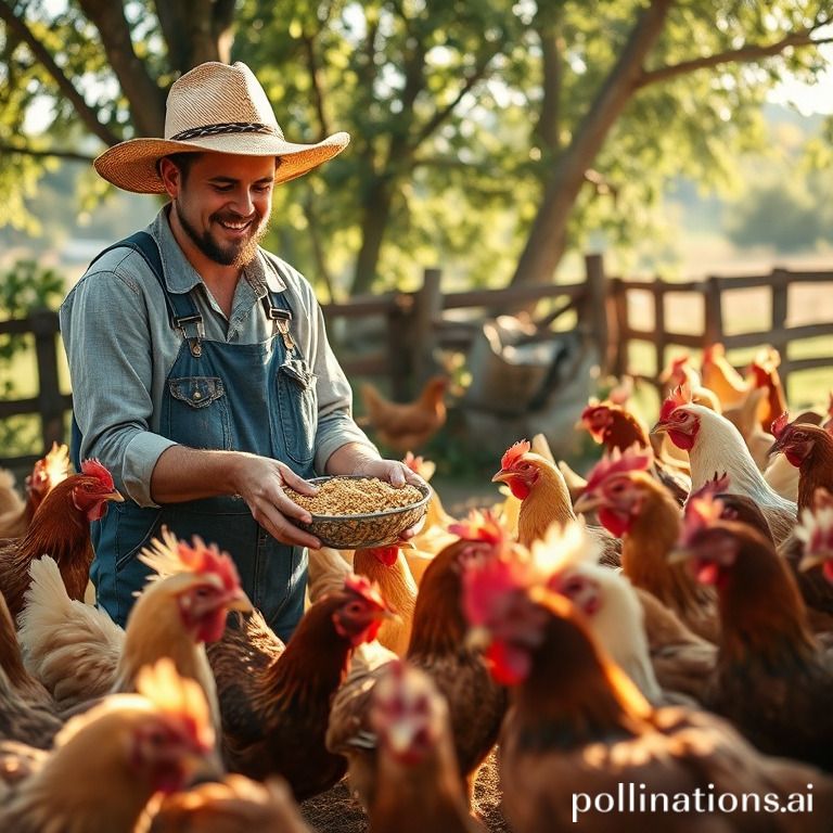 Chickens' Scratch Feed Frequency