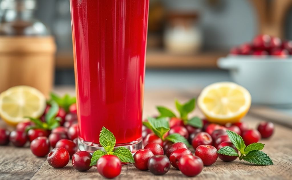 Fresh cranberry juice healthy recipe ideas