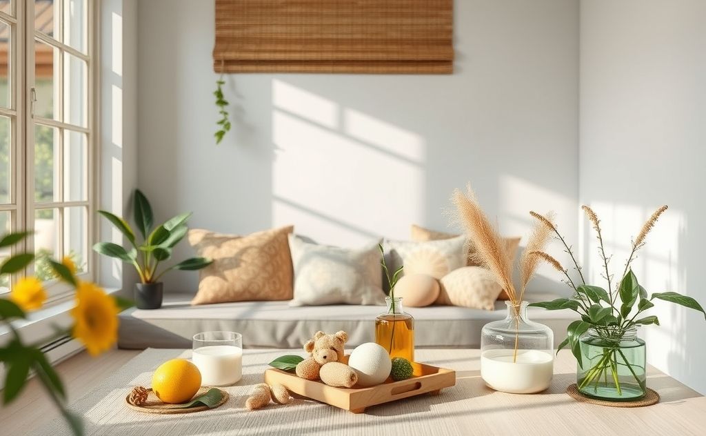 Fresh home with natural air scents