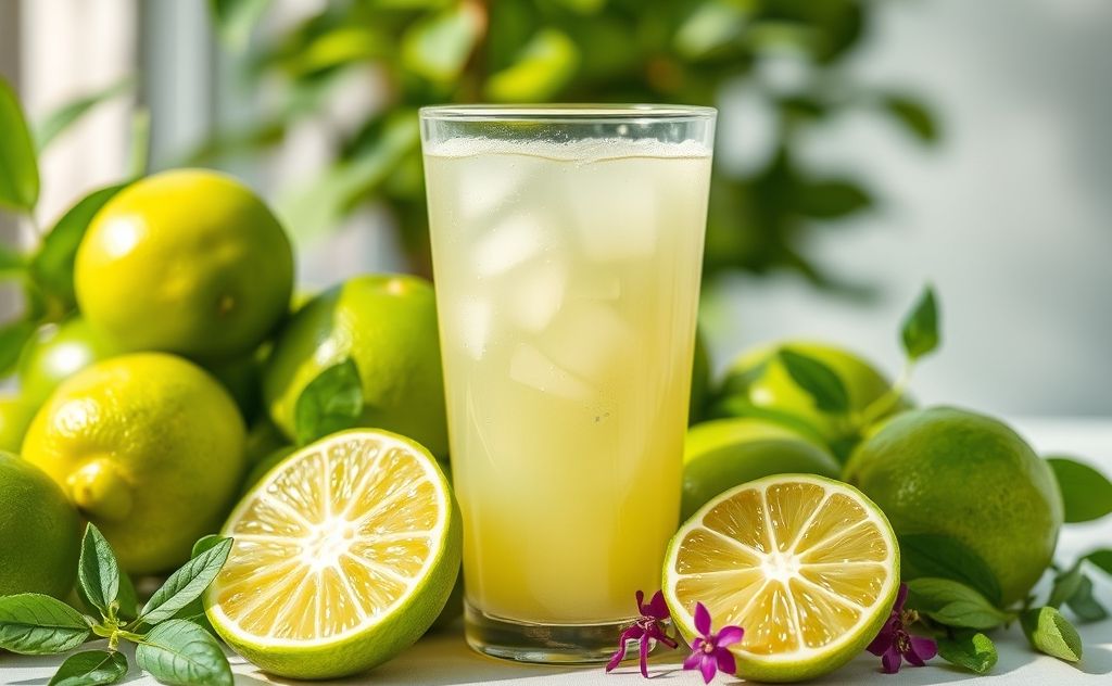 Fresh lime juice benefits for health and wellness