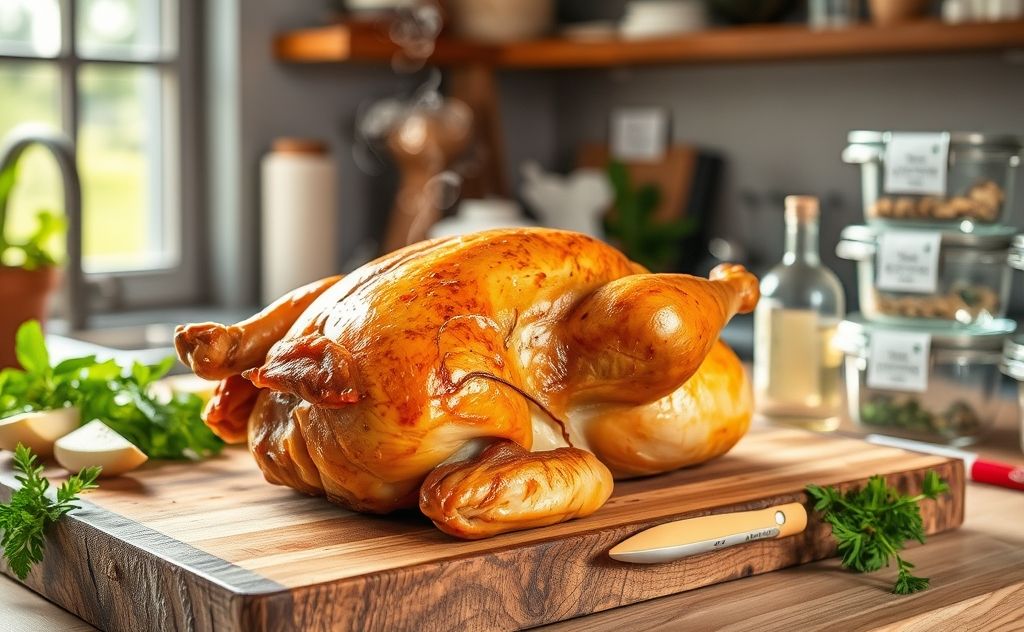 Fresh rotisserie chicken shelf life and storage tips