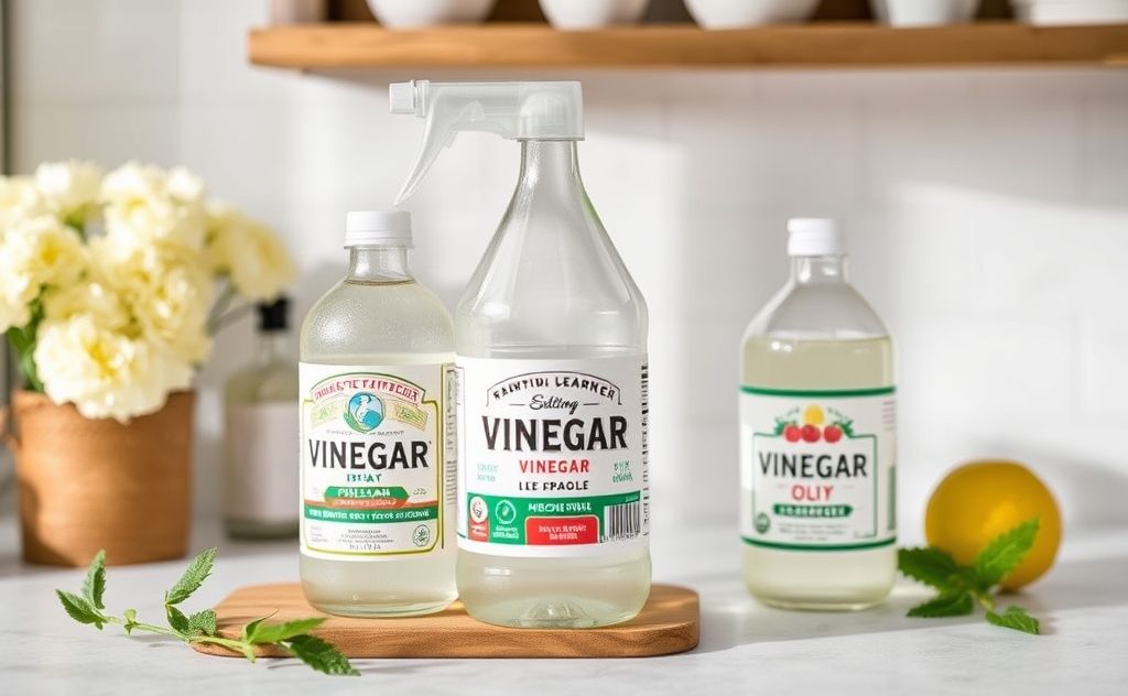 Freshen your space with vinegar for a clean home.
