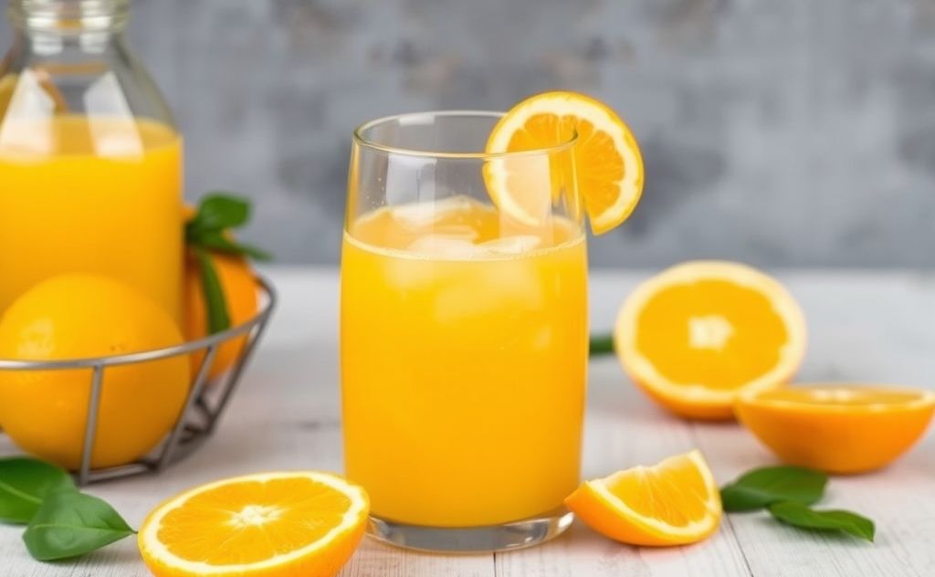 Freshly squeezed orange juice benefits for health
