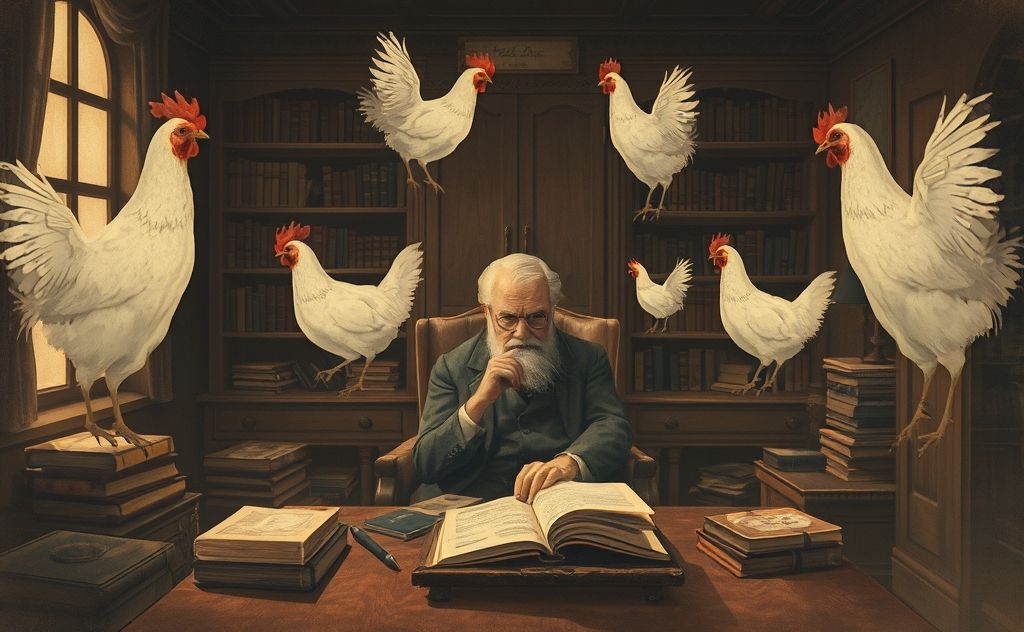 Freud's take on dreaming of chickens meaning