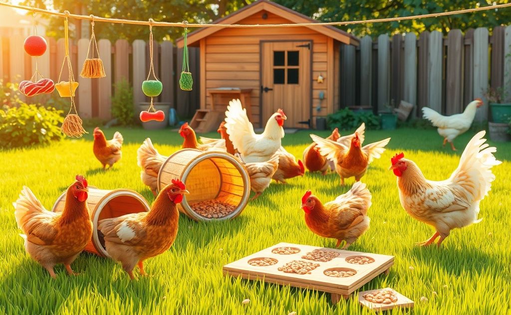 Fun ways to engage and play with chickens