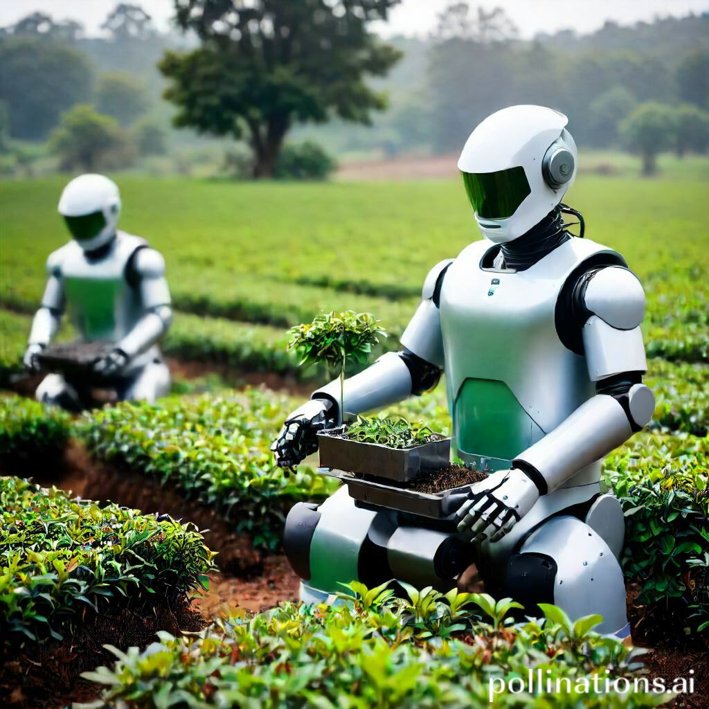 Future prospects of using robots for tea harvesting.